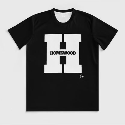 Big H Homewood Ice Silk T-shirt Blk/Wht