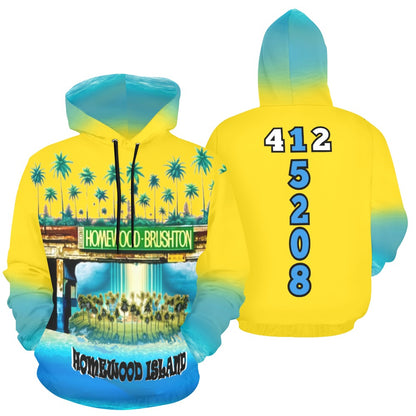 Homewood Island Hoodie Yellow