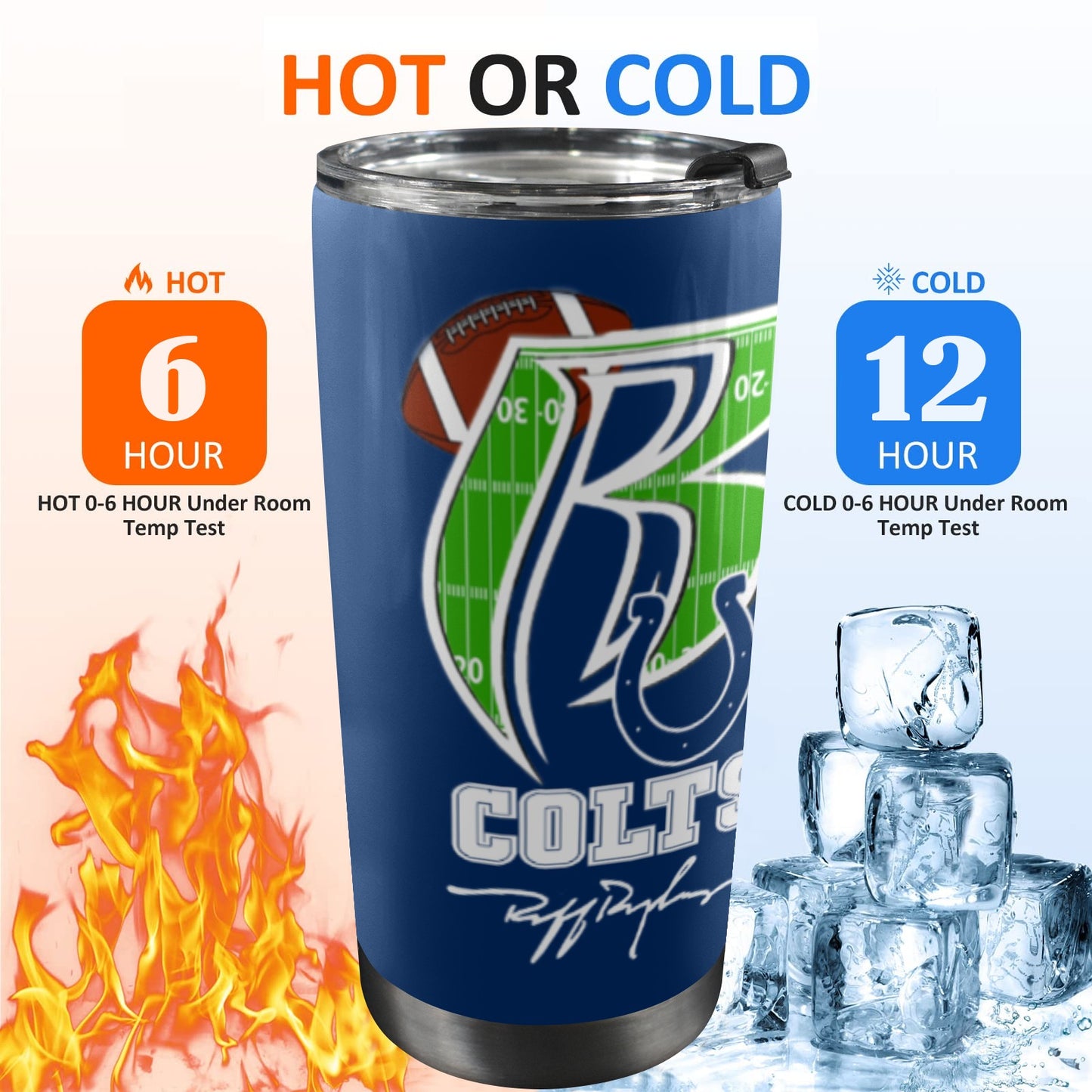 RR Colts 20oz Mobile Tumbler 2023