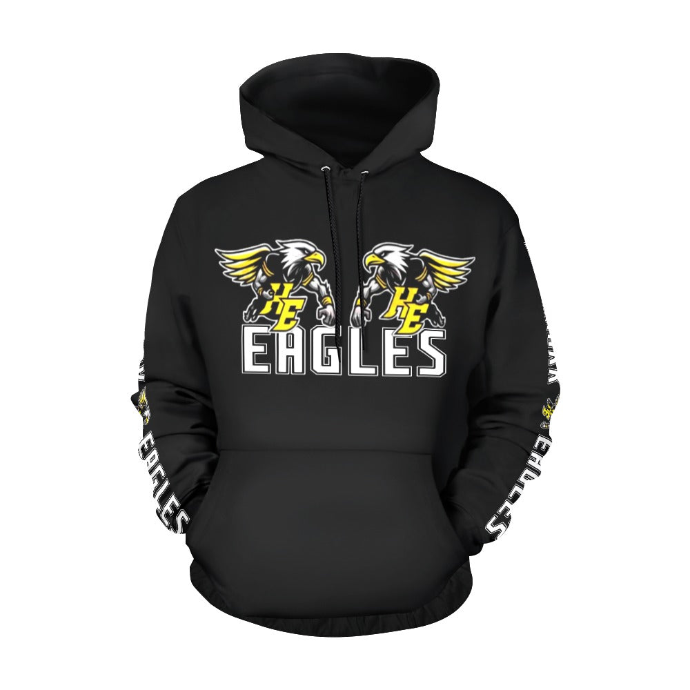 HYA Eagles Football Silky Hoodie Blk