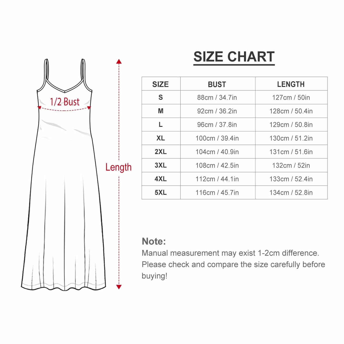 CMR Spaghetti Strap Ankle-Length Dress