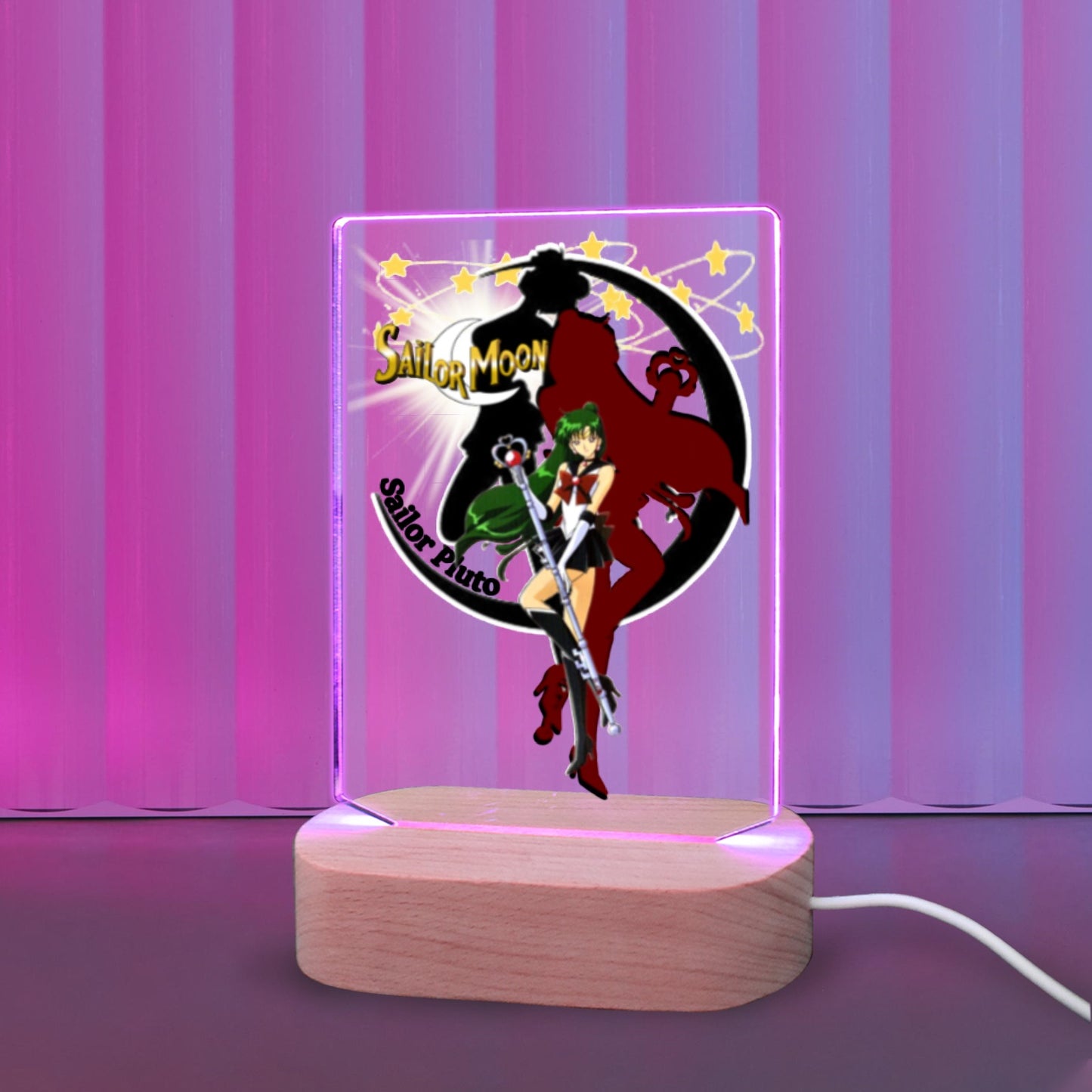 Tom Tom Sailor Pluto 7 Color Acrylic Nightlight 5" x 7.5"