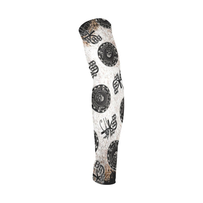 BHR Arm Sleeves Cream Bandana - Blk Man