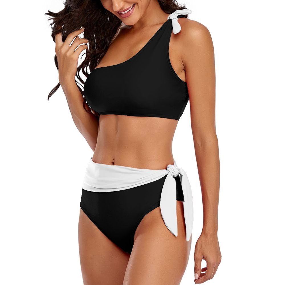 CMR One Shoulder Bikini with Ties