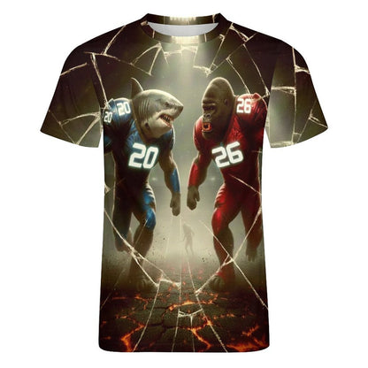 Sharks and Gorillas  Tournament Tee