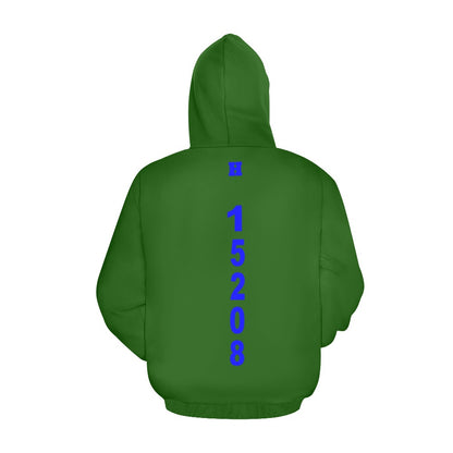 Homewood H Hoodie Grn/Blu