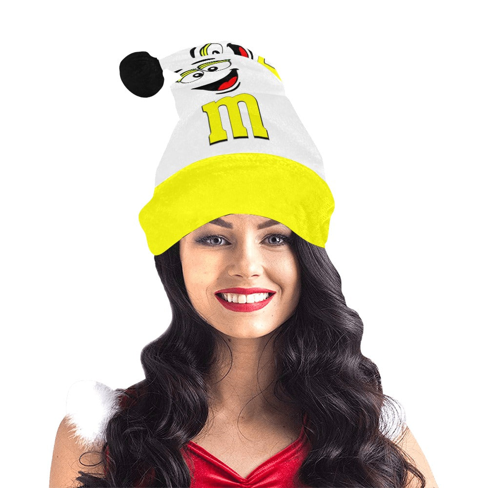 Santa Hat M&M Yellow