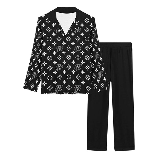 RR Christmas RR Christmas Pajamas - Womens Blk/Wht RR Louis