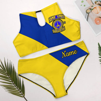 One Unit Two-piece Swimsuit Plus Sized