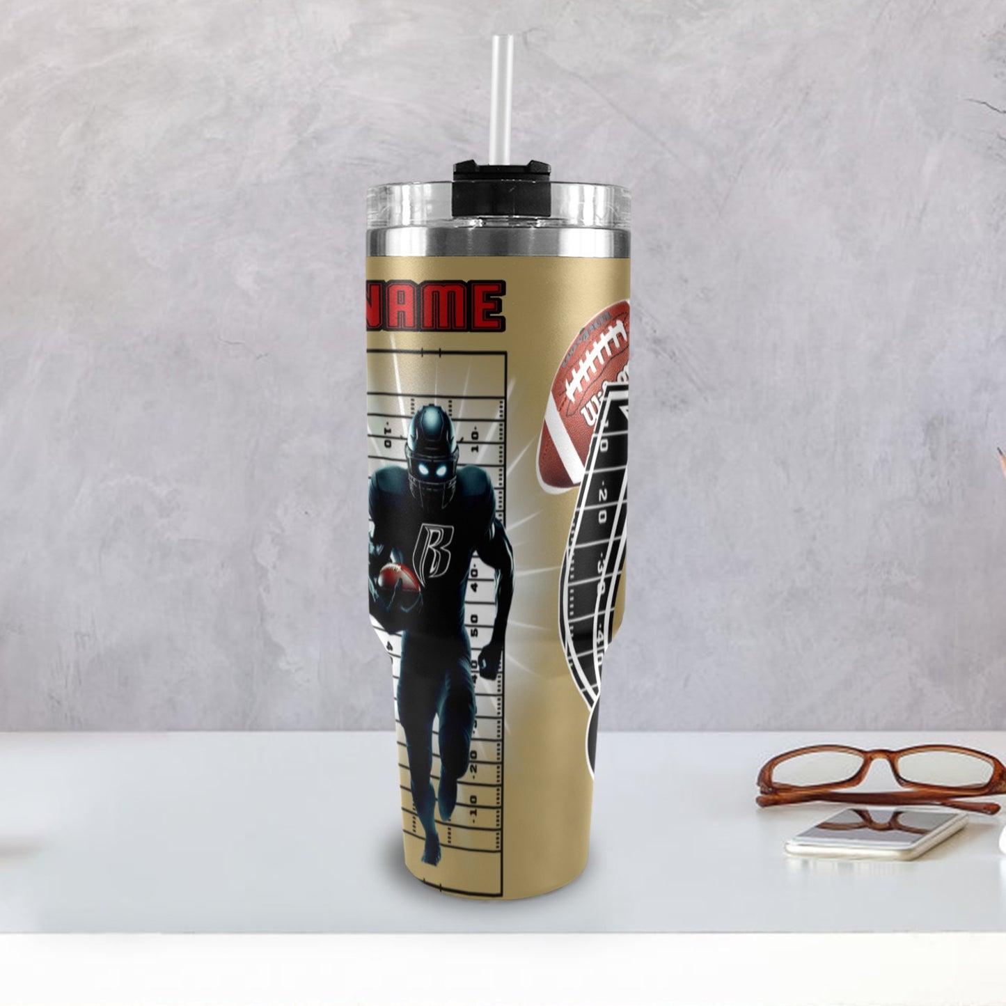 RR 49ERS 40OZ STAINLESS STEEL TUMBLER 2025