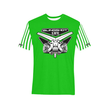 3>2 Slingshot Life Mens Tee Green