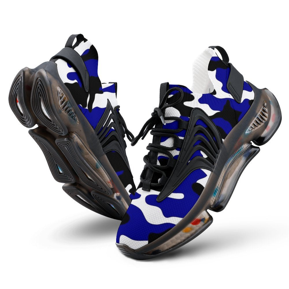 RR Running Shoes- Royal Blu Camo