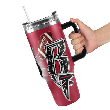 RR FALCONS 40OZ STAINLESS STEEL TUMBLER 2025