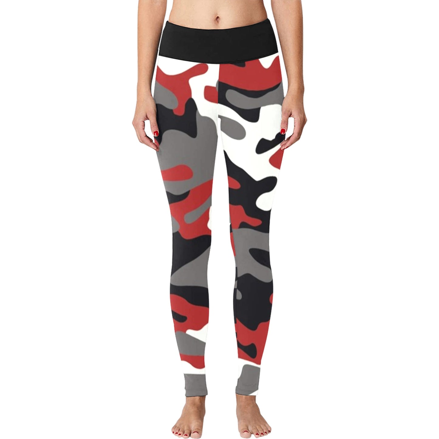 Fort Worth Red Camo Leggings