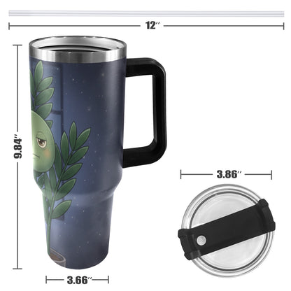 Plant Love ZZ Plant 40oz Stainless Steel Tumbler
