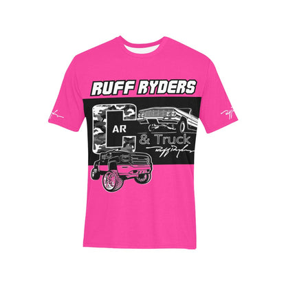 RR Car and Truck Tee Pink