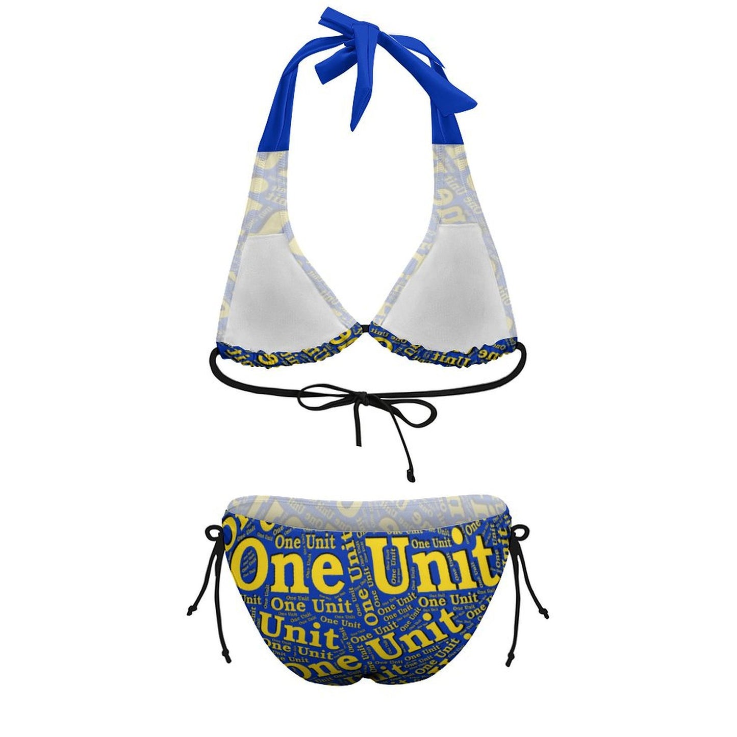 One Unit Plus Sized Bikini Halter 1