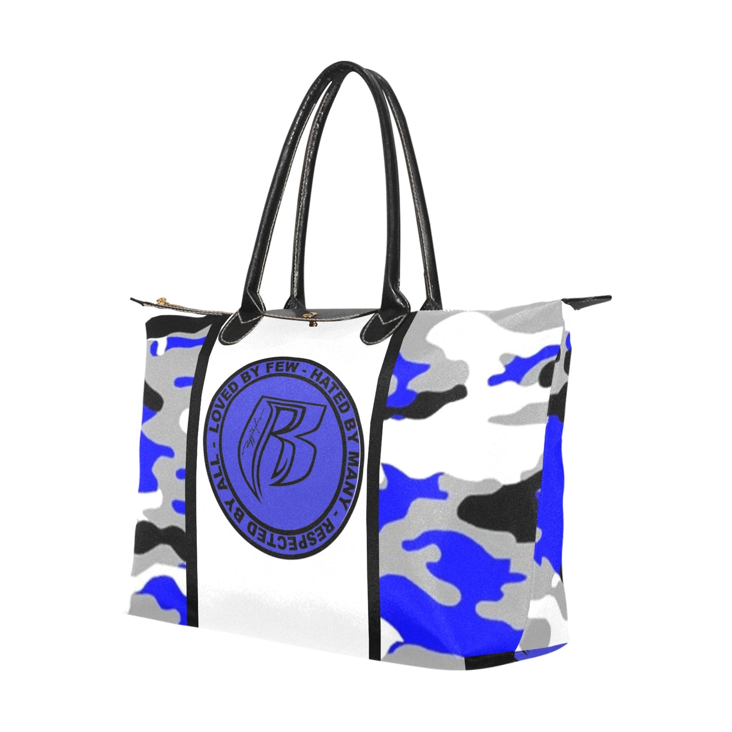 RR Lrg Handbag Blue Camo