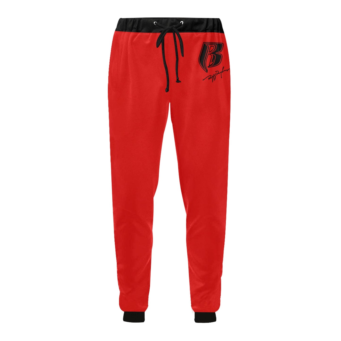 Mens Joggers Red/Blk RR
