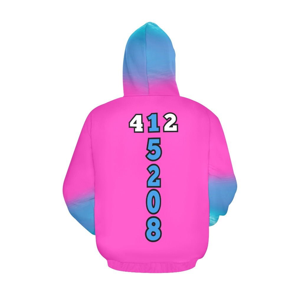 Homewood Island Hoodie Pink