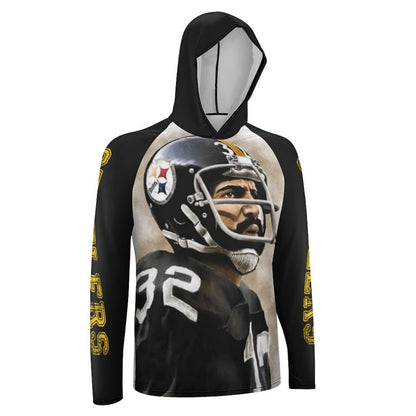 Franco Harris Signature Ice Silk Hoodie