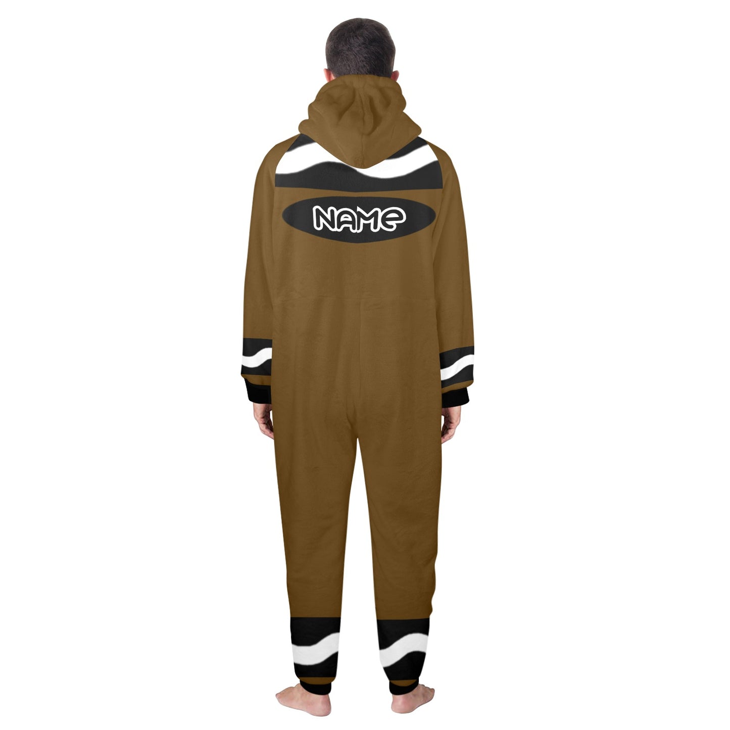 Crayon Unisex Onesie Brown