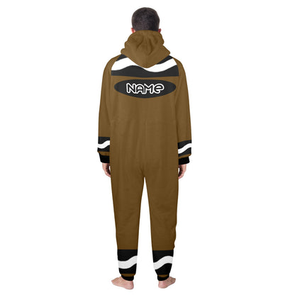 Crayon Unisex Onesie Brown