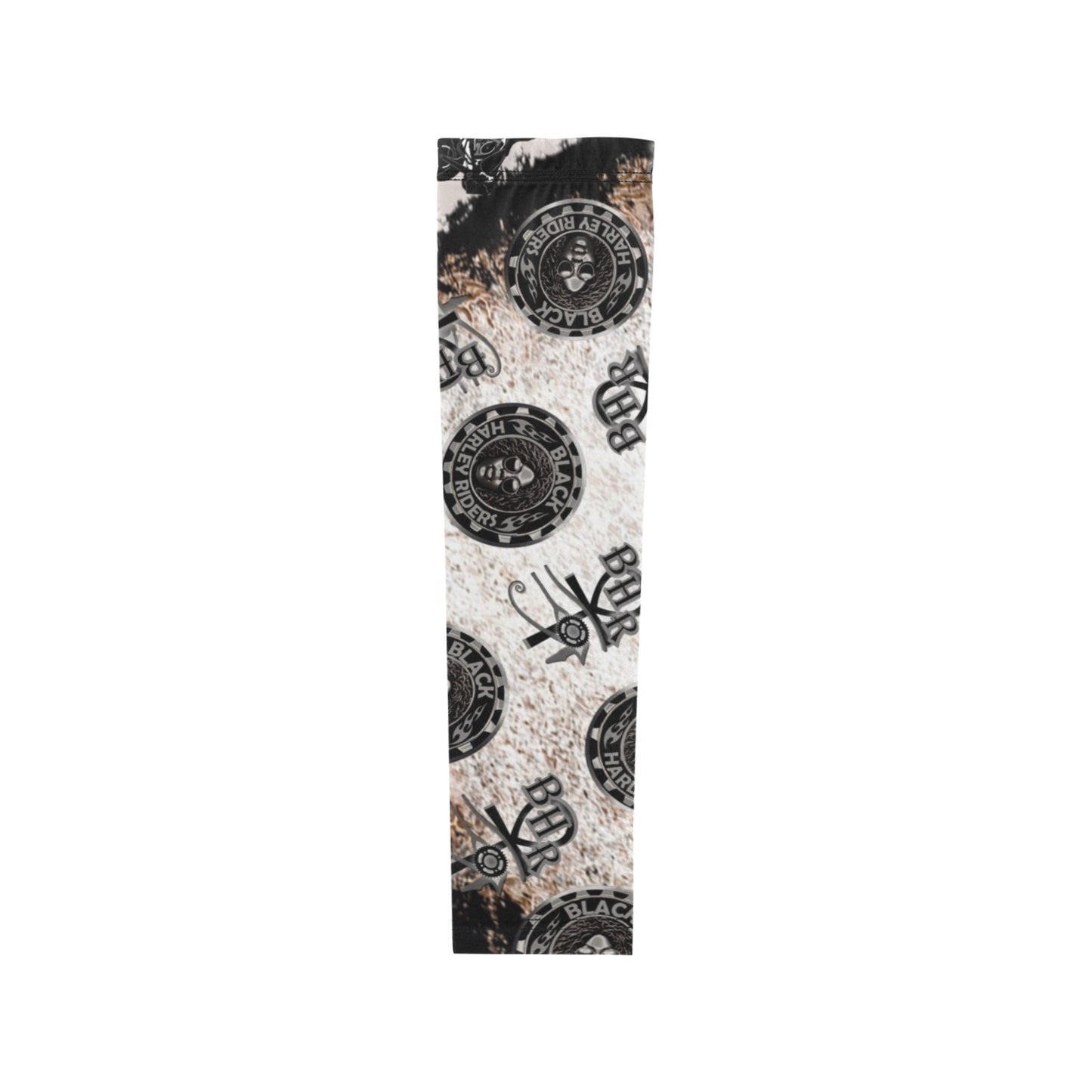 BHR Arm Sleeves  Cream Bandana - Blk Woman