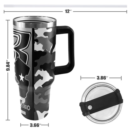 Central JerZ 40oz Stainless Steel Tumbler City Camo