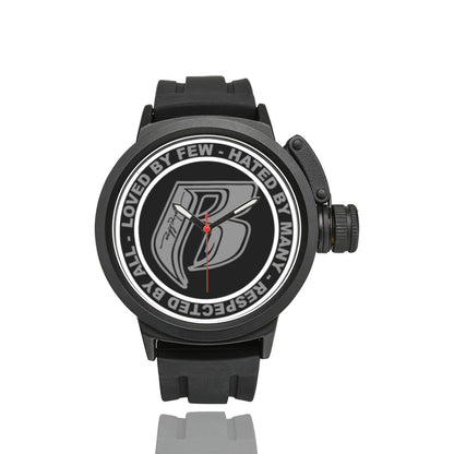RR Mens Sports Watch Blk/Gry