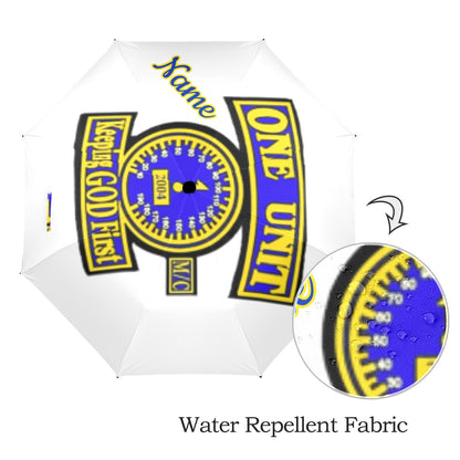 One Unit Semi-Automatic Foldable Umbrella
