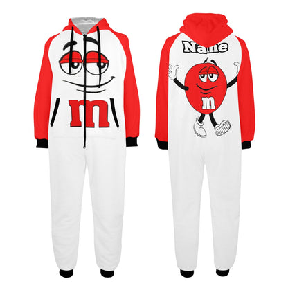 M&M Unisex Onesie Red