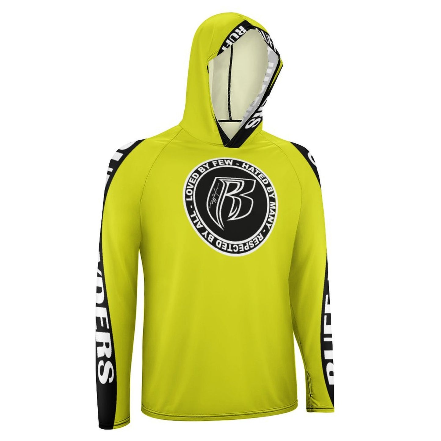 RR Long Sleeve Sun Protection Hoodie  - Add your name.