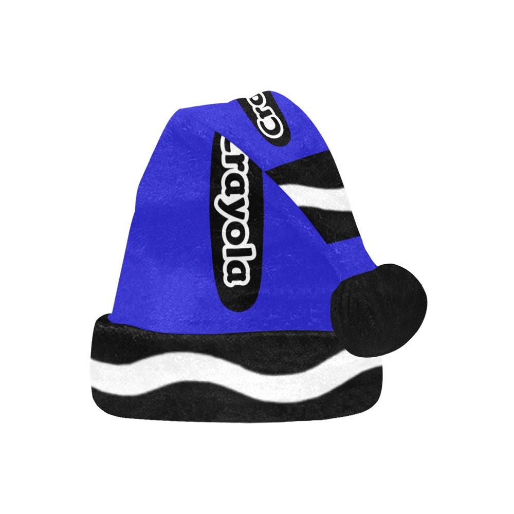 Santa Hat Crayola Blue