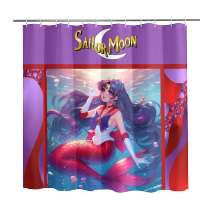 Sailor Mars Shower Curtain Shower Curtain 72" x 72"