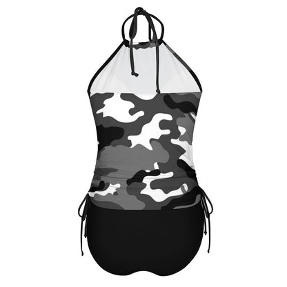 RR Two Piece Halter Swimsuit Camo