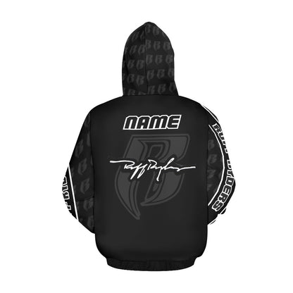 RR Black Shadow Hoodie Logo