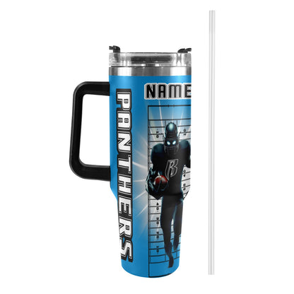 RR PANTHERS 40OZ STAINLESS STEEL TUMBLER 2025