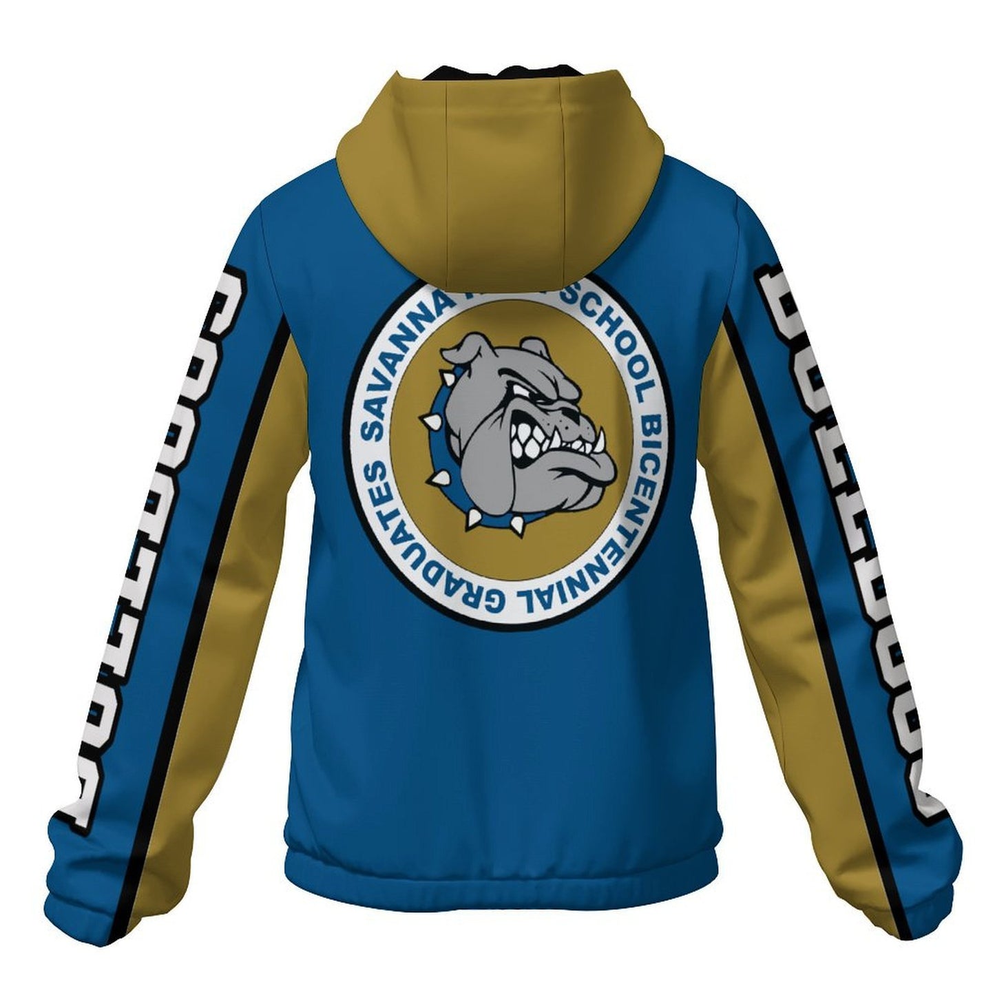 Savannah Bulldogs Hooded Windbreaker Jacket