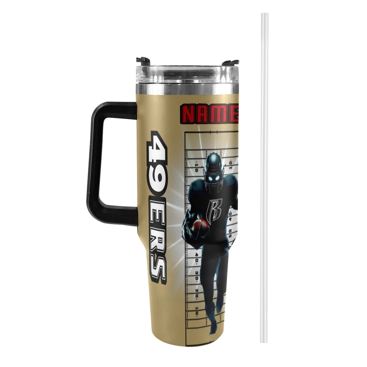 RR 49ERS 40OZ STAINLESS STEEL TUMBLER 2025