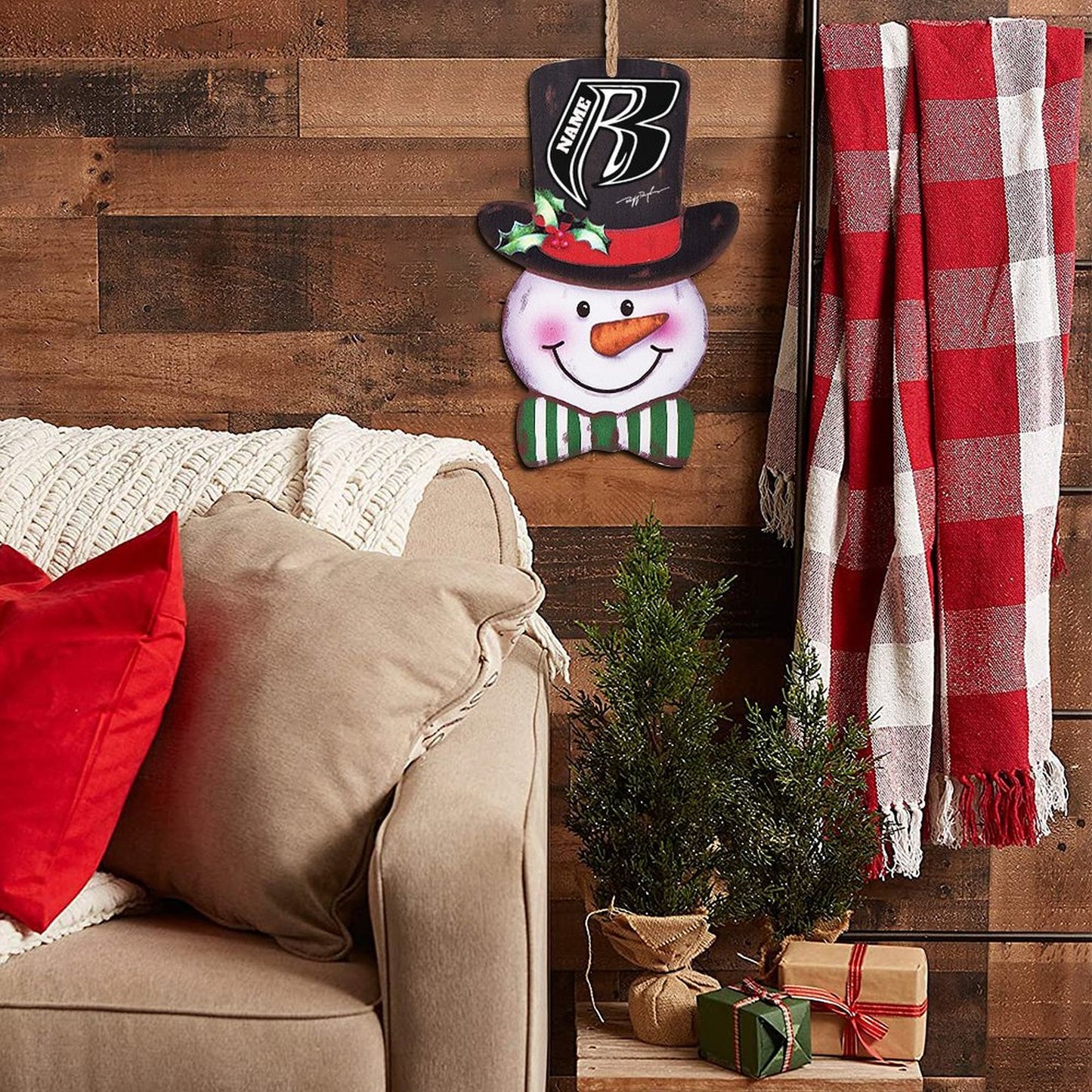 RR Christmas Snowman Board