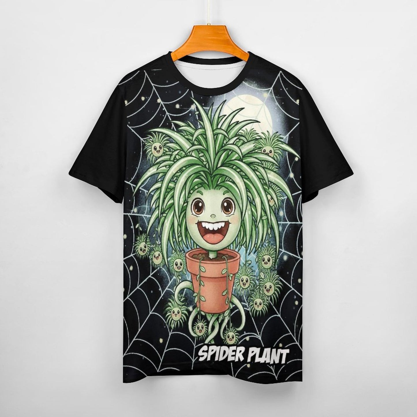 Plant Love Ice Silk Tee - Spider Plant