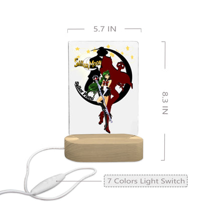 Tom Tom Sailor Pluto 7 Color Acrylic Nightlight 5" x 7.5"