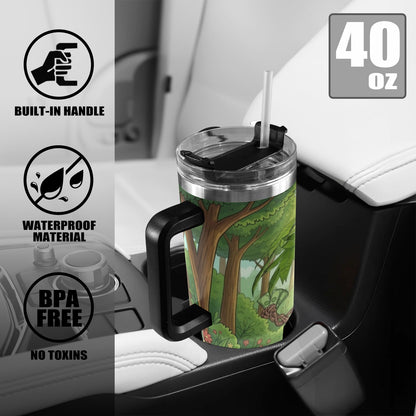 Plant Love Money Tree 40oz Stainless Steel Tumbler