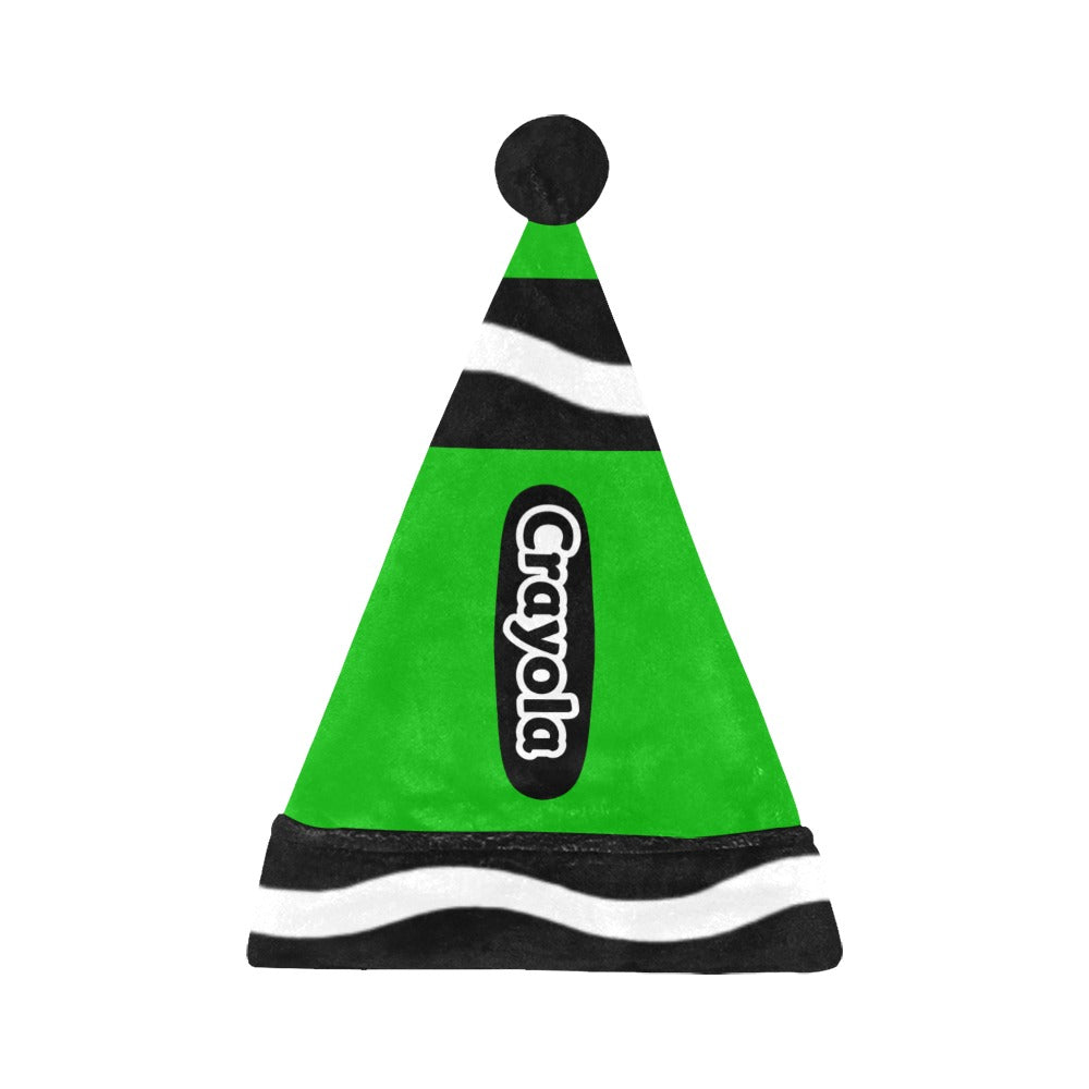 Santa Hat Crayola Green