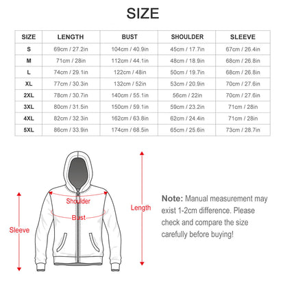 Pylon Double Layer Zippered Fleece Hoodie