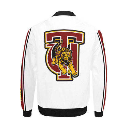 Tuskegee Bomber Jacket White -  Matching joggers available.
