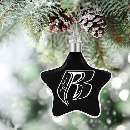 RR Christmas Hanging Star - Blk