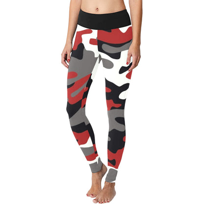 Fort Worth Red Camo Leggings