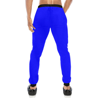 Mens Joggers Blue/Blk RR